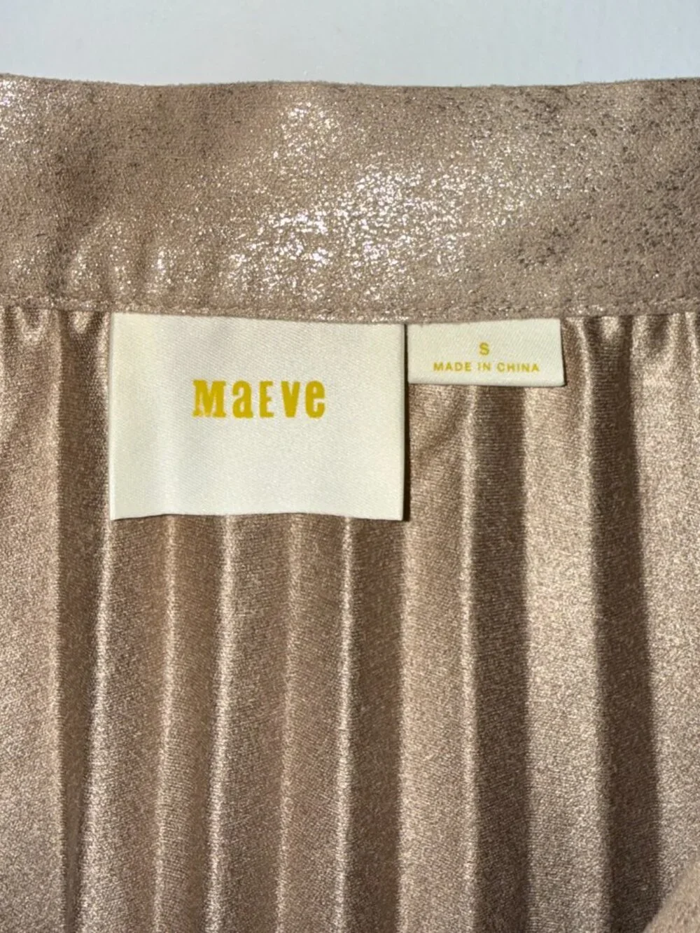 Anthropologie maeve bronze